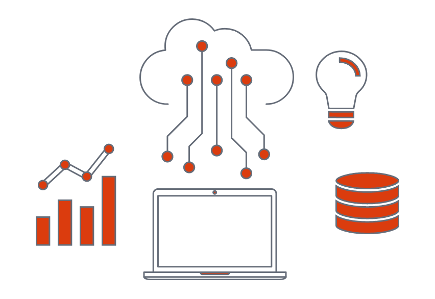 Development of business systems using cloud services